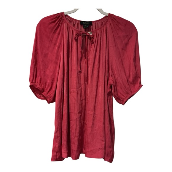 RACHEL Rachel Roy Tops - Rachel Rachel Roy Pink Puff Sleeve Blouse Women’s Size L. AA24